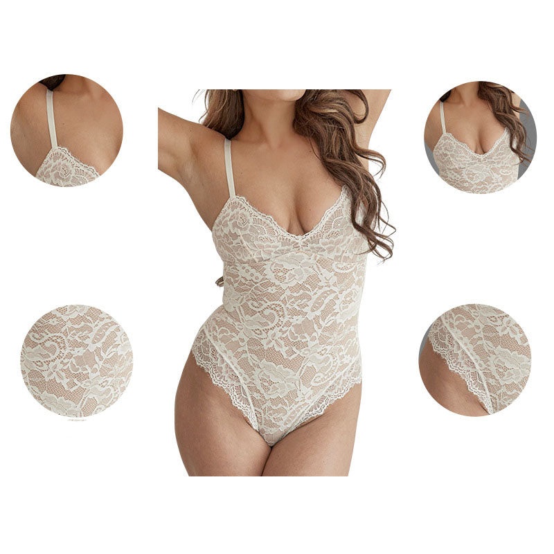 Underwire Shaping Lace Bodysuit