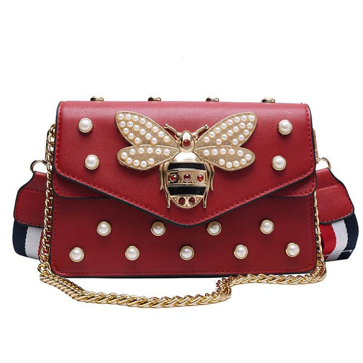 Fashion ladies shoulder bag small square bag