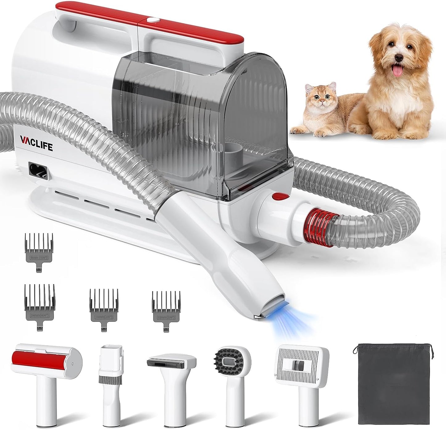 Home pet grooming shedding tool massage comb dog cat