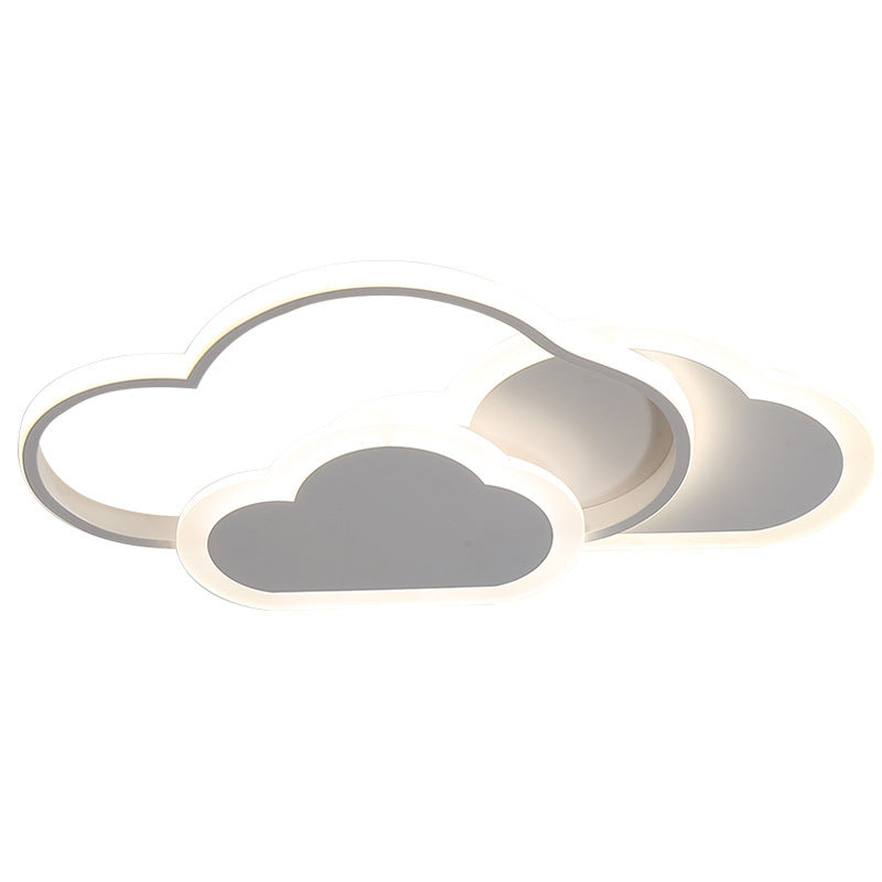 LED Modern Simple Warm And Lovely Cloud Ceiling Lamp