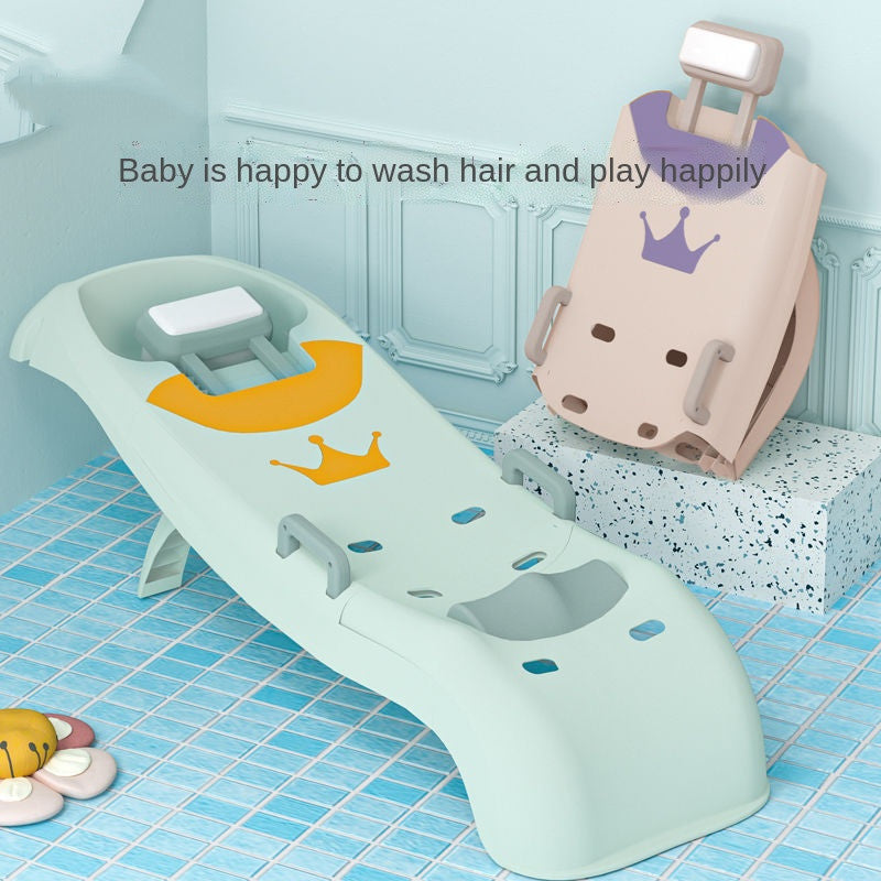 Shampo Foldable Children's Shampoo Lounge Chair