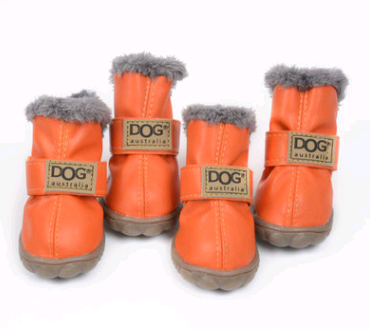 Dog Thick Snow Boots Keep Warm Teddy Autumn And Winter ug lovers