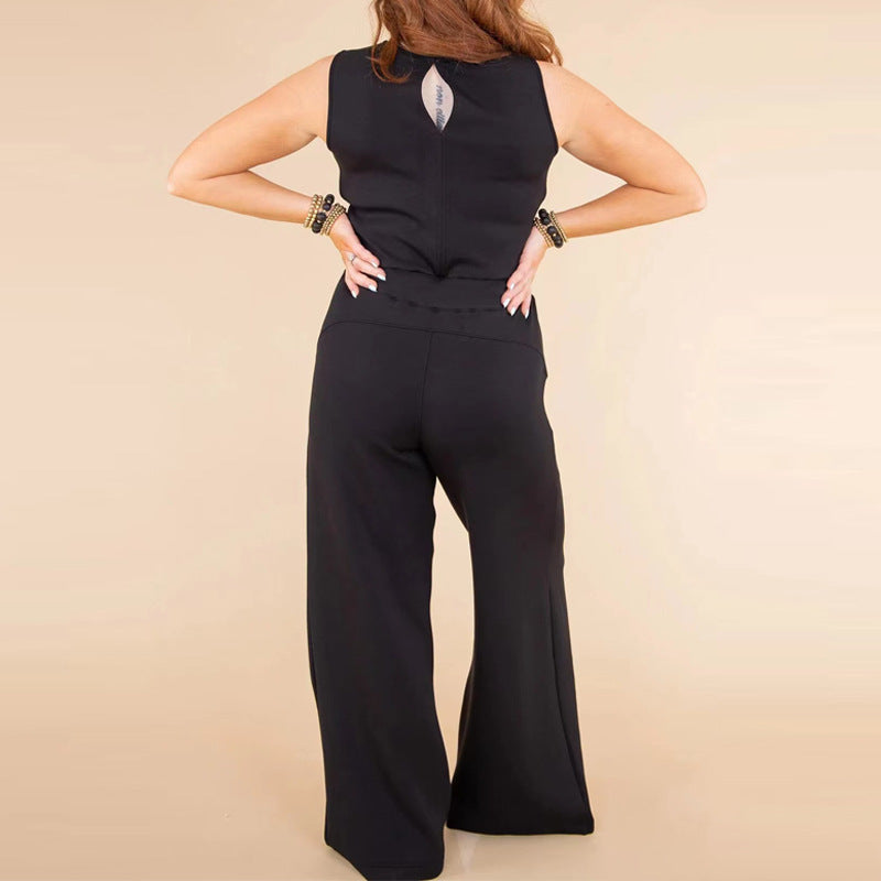 Air essential jumpsuit spandex cotton-spancer silky feel