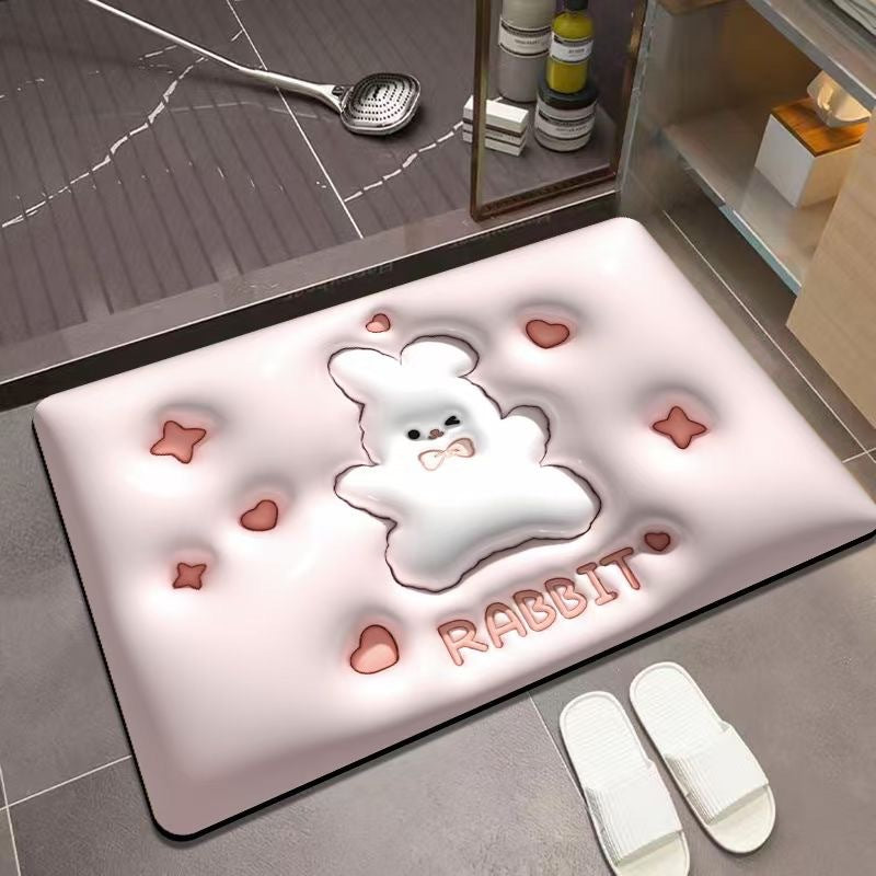 Bathroom Bathroom Diatom Mud Floor Mat