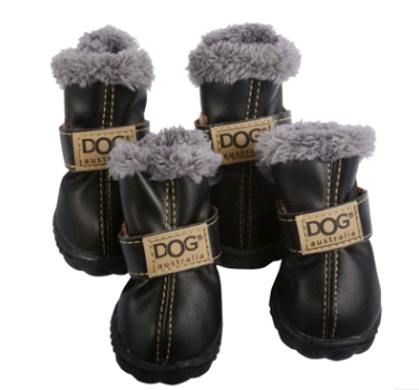 Dog Thick Snow Boots Keep Warm Teddy Autumn And Winter ug lovers