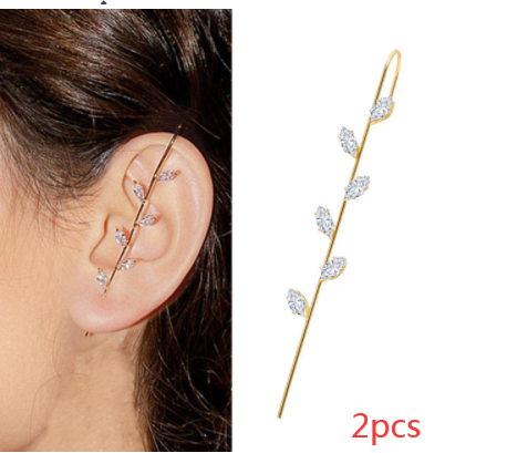 Lightning Piercing Ear Needle Ear Wrap Hook Crawler