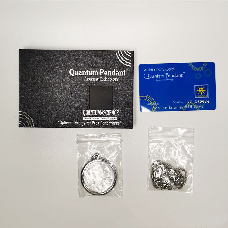 Quantum Energy Pendant Glass 15000 Ion – QP2