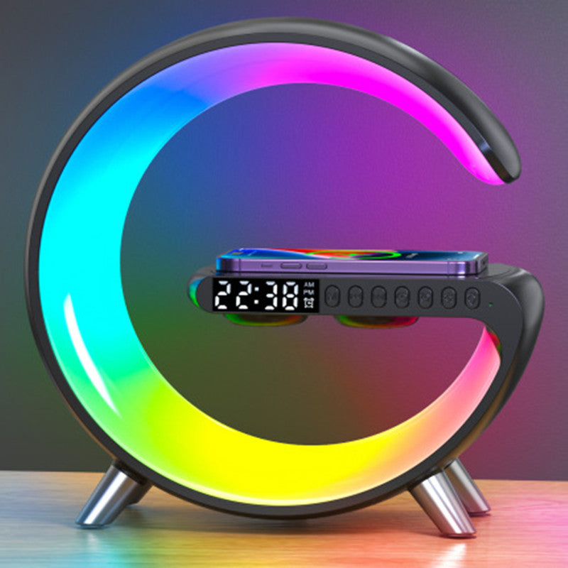 MOONCAVE LIGHT WIRELESS CHARGER AND SPEAKER WITH CLOCK