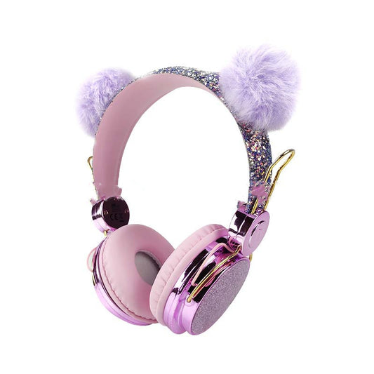 Unicorn Cartoon Anime Diamond Children's Jewelry Gift Headset