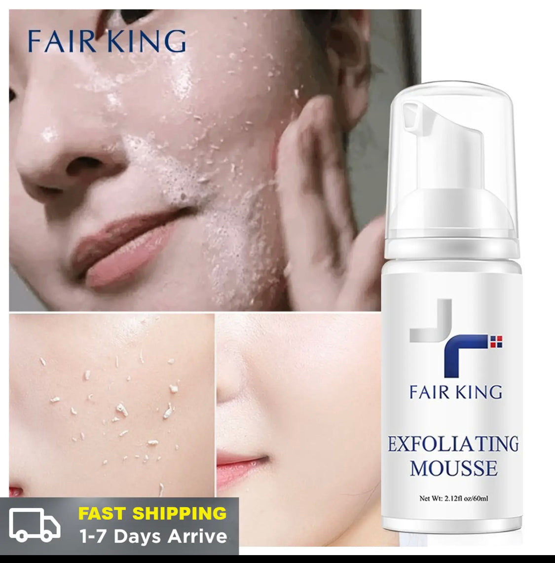 Foaming essence cleanser exfoliate