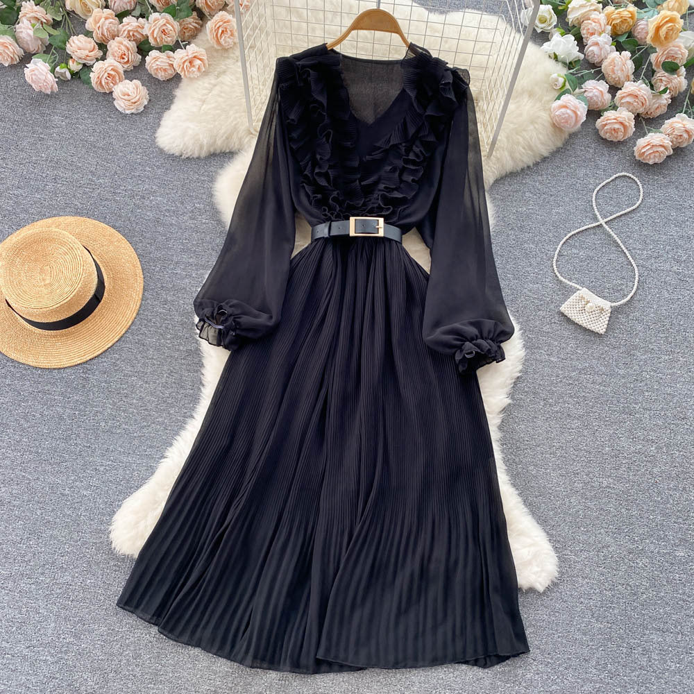 Fashion Summer Women's Long Sleeve Dress