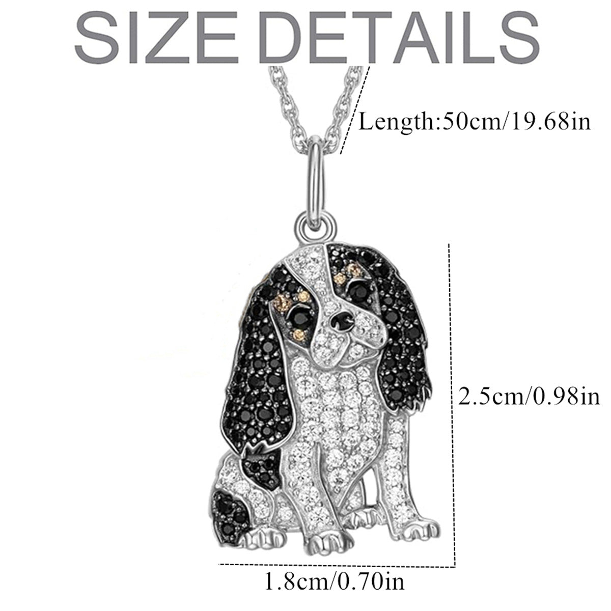 Cute Knight Dog Pendant Necklace