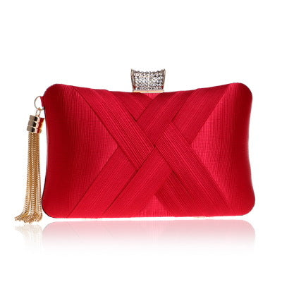 SIDRA EVENING CLUTCH BAG or Rosa round