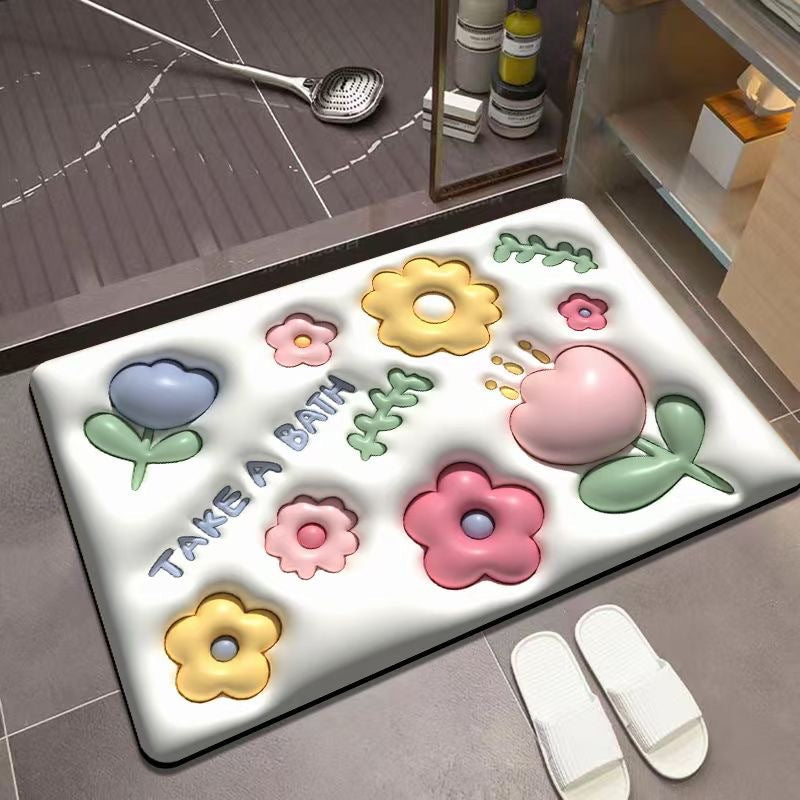 Bathroom Bathroom Diatom Mud Floor Mat