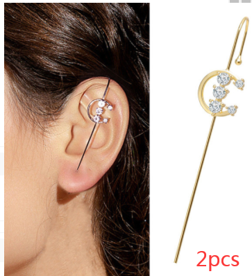 Lightning Piercing Ear Needle Ear Wrap Hook Crawler