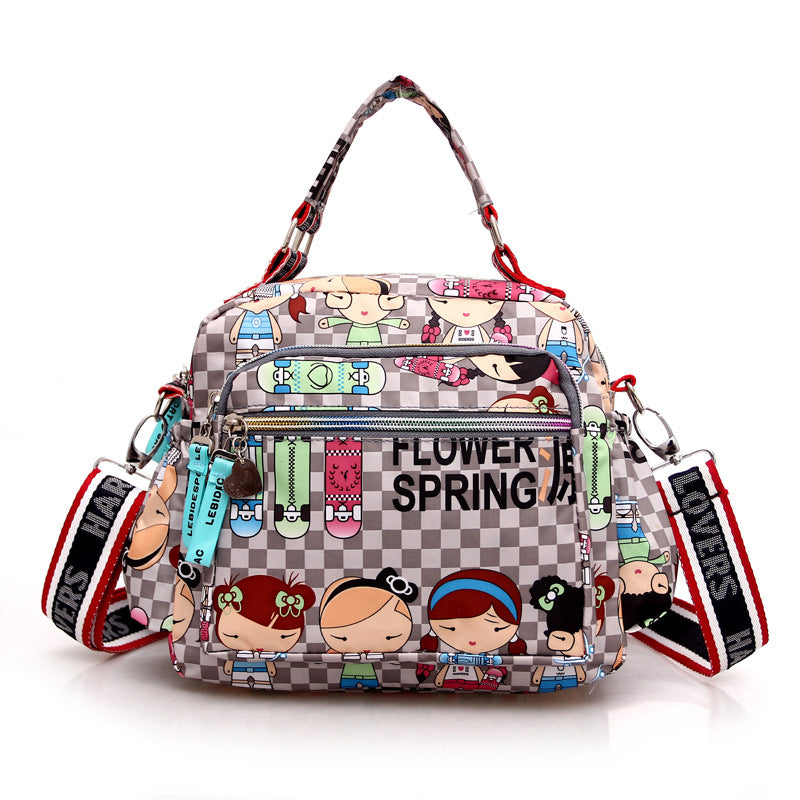 Harajuku doll fashion girl crossbody bag