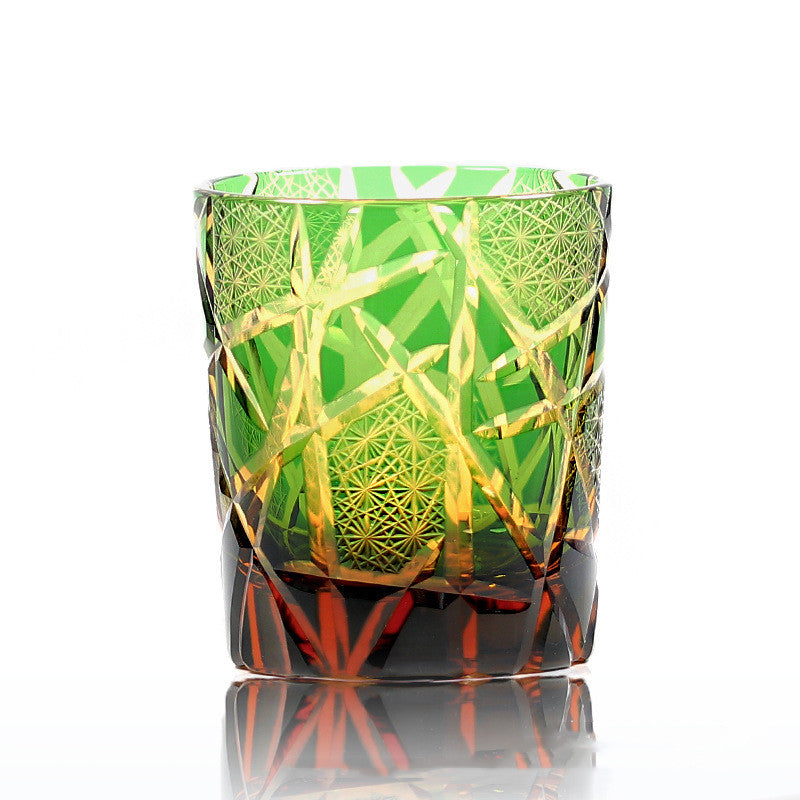 Hand Carved Crystal Glass Cup