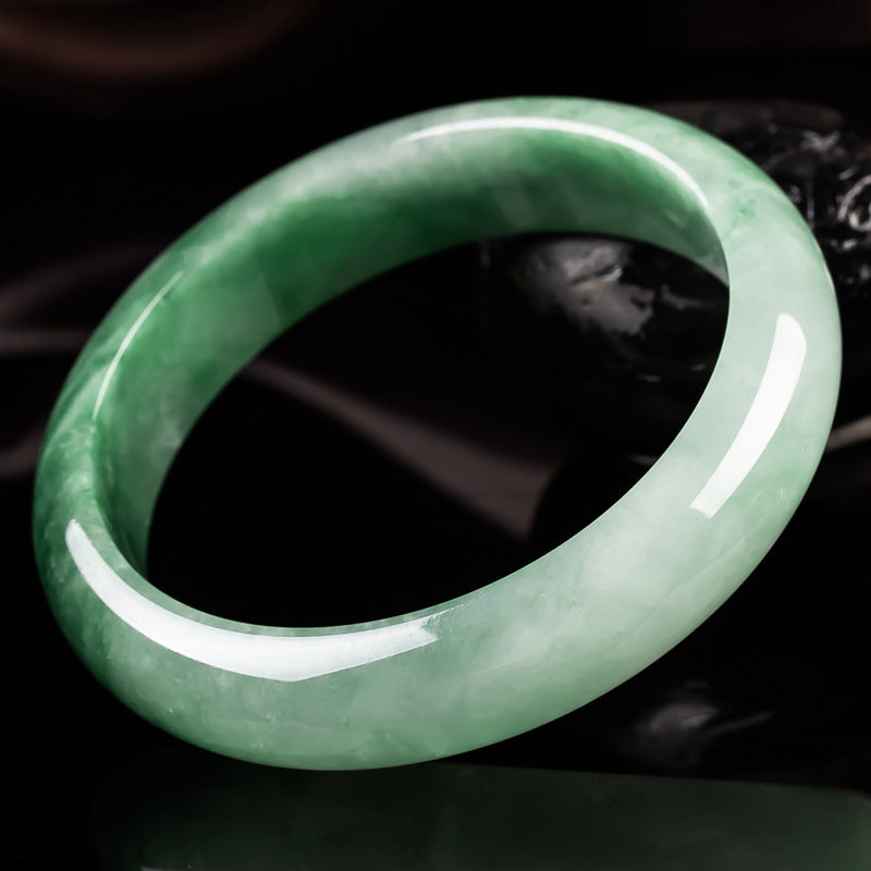 Women's Fashion Simple Jadeite Jade Bracelet