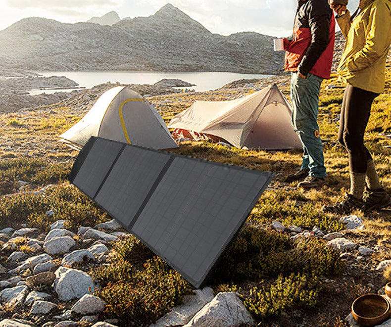 Go appliance central USB Solar Panel 60 W, Portable Solar Panels 60 W Waterproof Wear Resistance Effective for Mountaineering for Camping