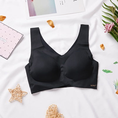 Non-marking invisible non-wired bra