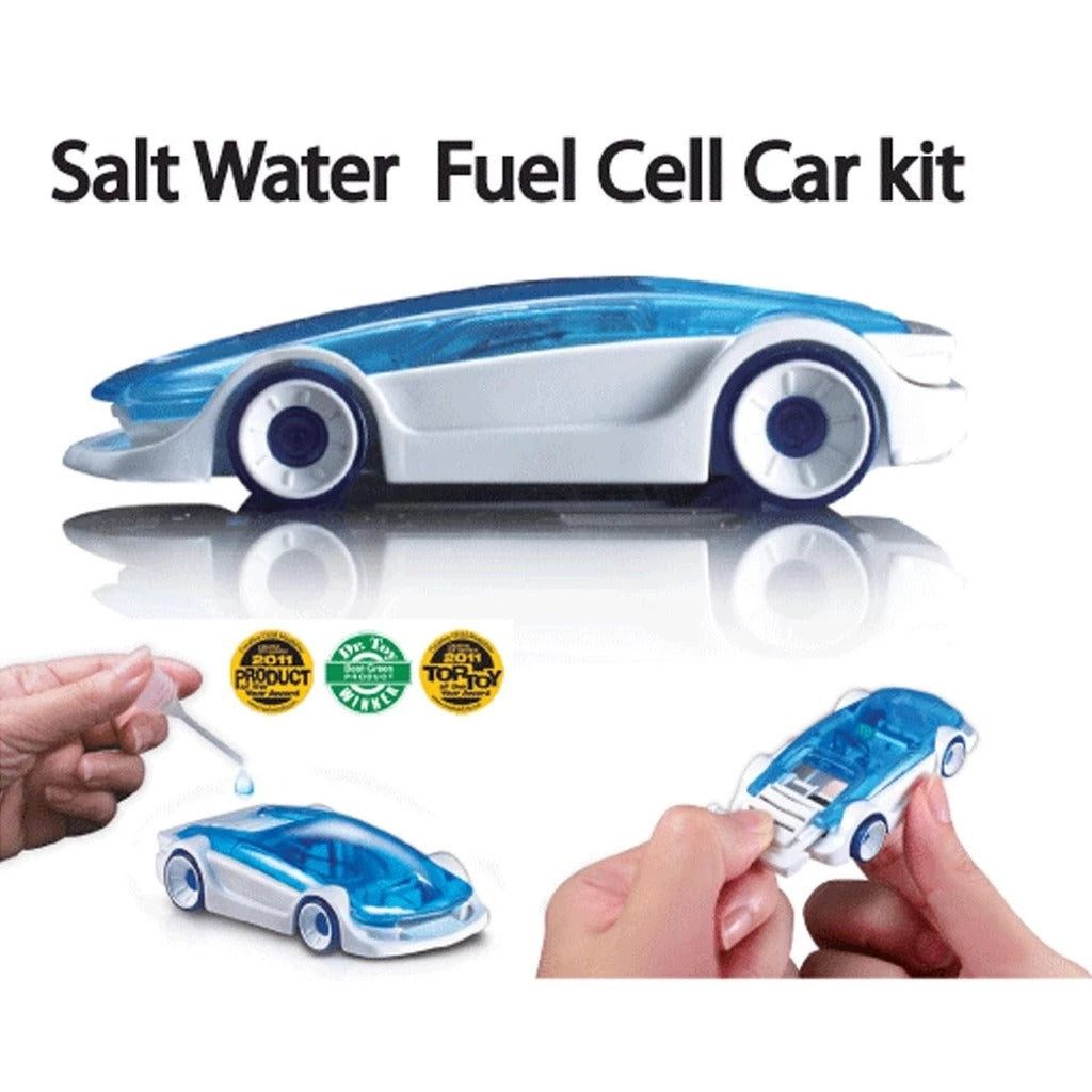 Kits Salt Water Fuel Cell Car Green Energy STEM Toy Age 8+