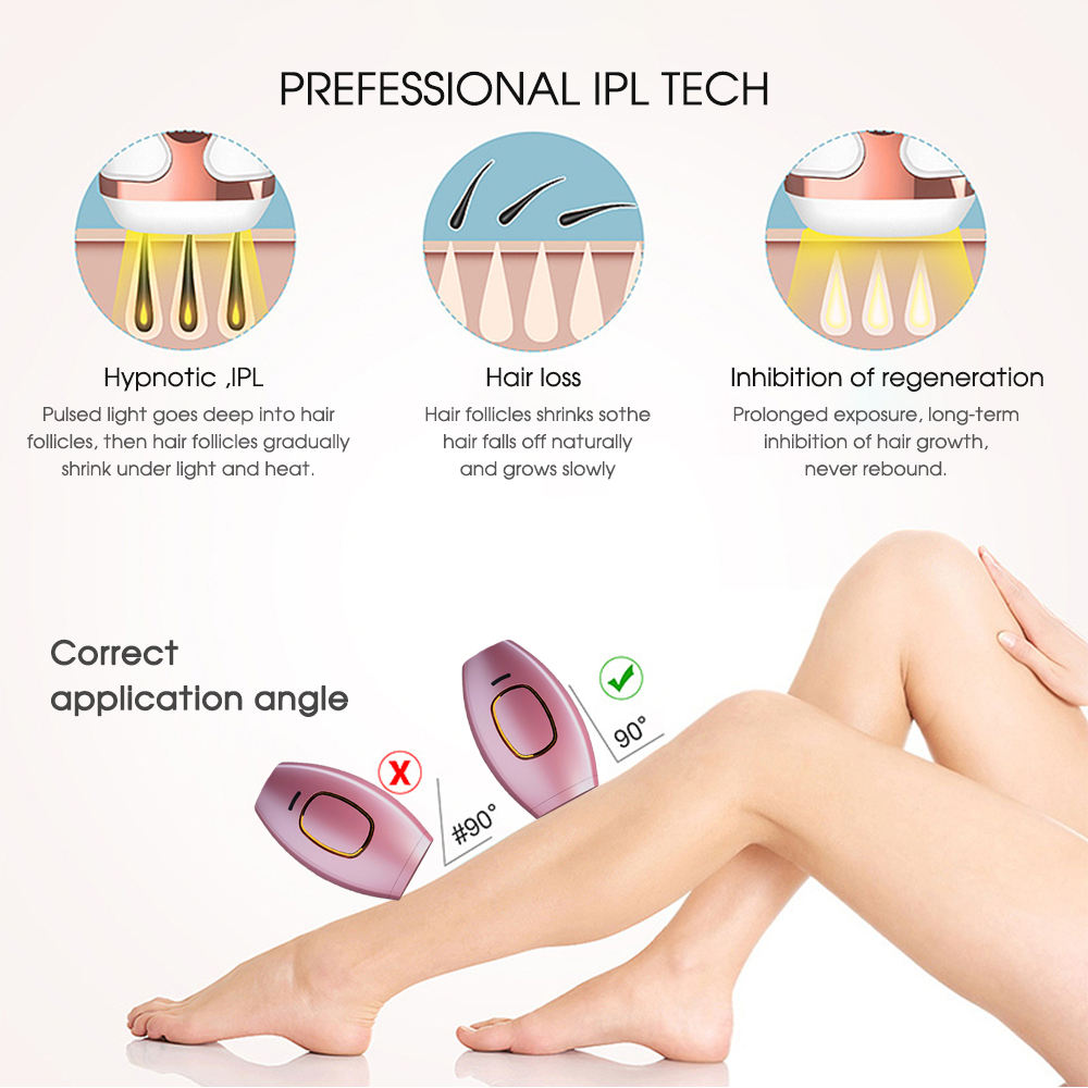 Face to feet laser hair removal