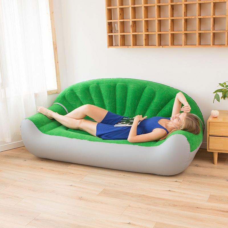 Cloudy Inflatable Flocking Outdoor Foldable Lazy Sofa