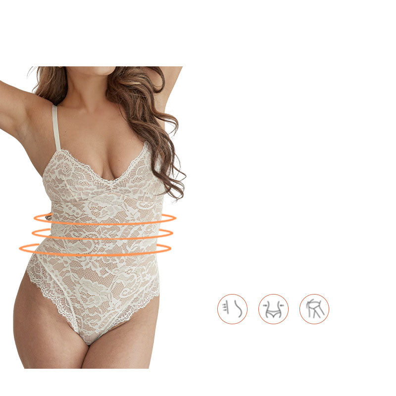 Underwire Shaping Lace Bodysuit