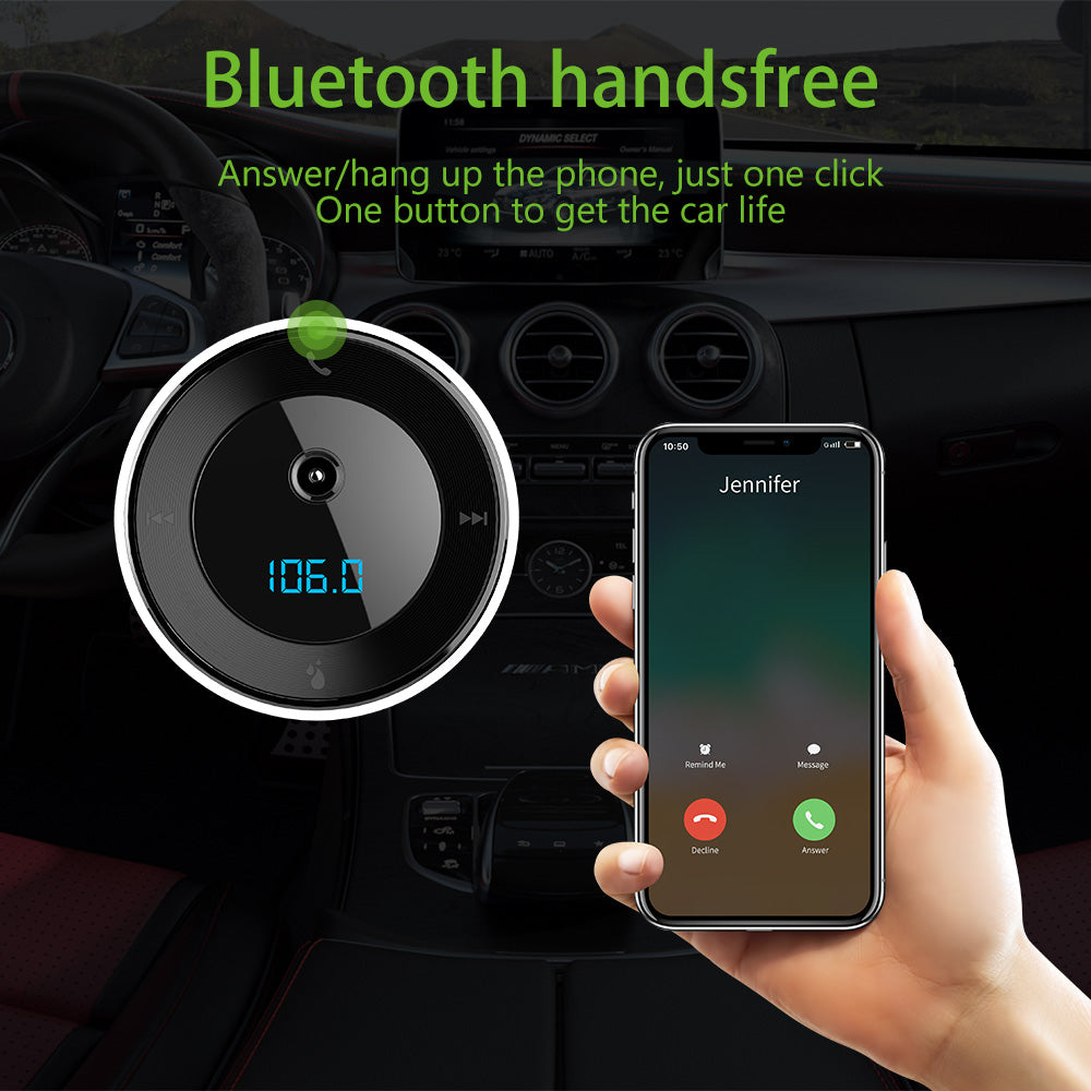 Multifunctional air purifier car o home Bluetooth