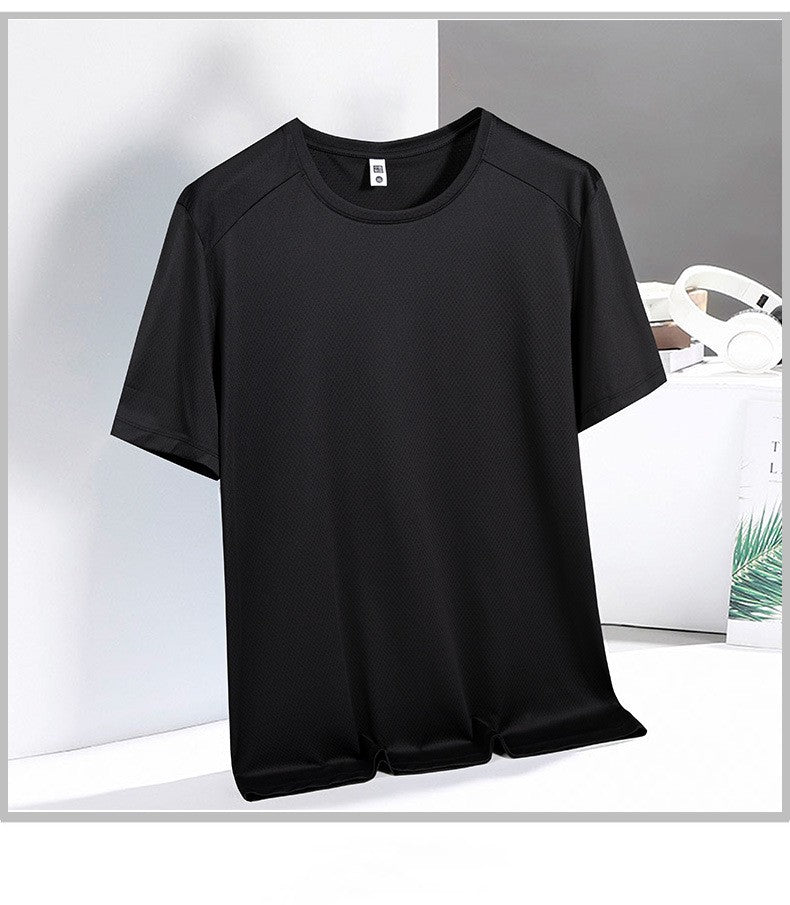 Ice Silk Mosquito Prevention T-shirt Men's Summer