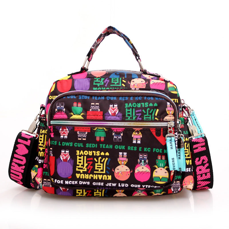 Harajuku doll fashion girl crossbody bag