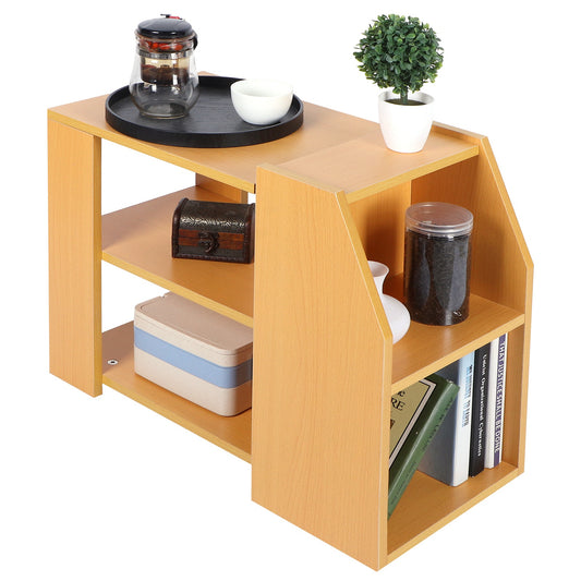 Mesa auxiliar, tablero de partículas, mesa de té, multifuncional, estilo moderno y simple para el hogar