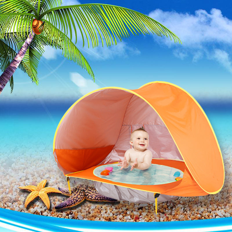 Baby Beach Tent Portable Shade Pool UV Protection Sun Shelter For Infant Outdoor Toys Child Swimming Pool canopy pool portable