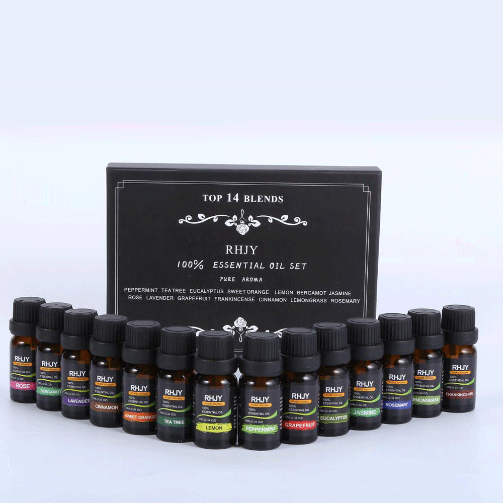 High Quality Essential Oil Set Combination the best essential oil flavor together 14 essences