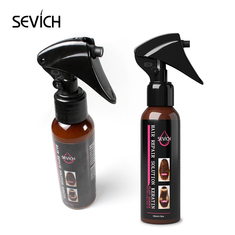 Go hair repair keratin serun mist spray repair damage hair.