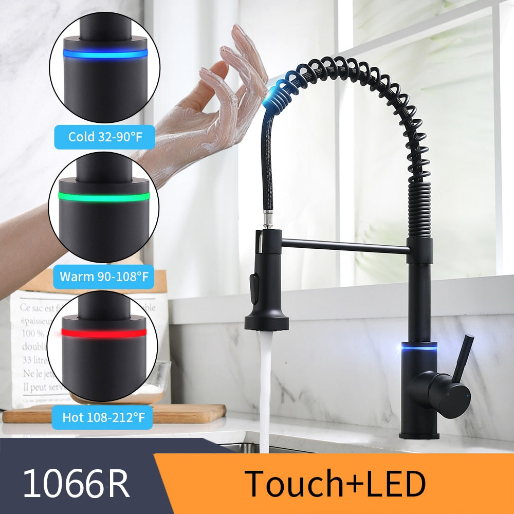 Smart Touch Kitchen Faucets Crane For Sensor Kitchen Water Tap Sink Mixer Rotate Touch Faucet Sensor Water