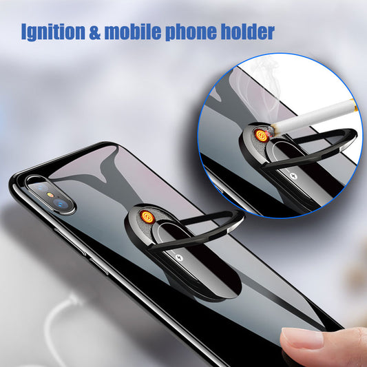 Mobile Phone Holder Electric Heating Wire Lighter encendedor