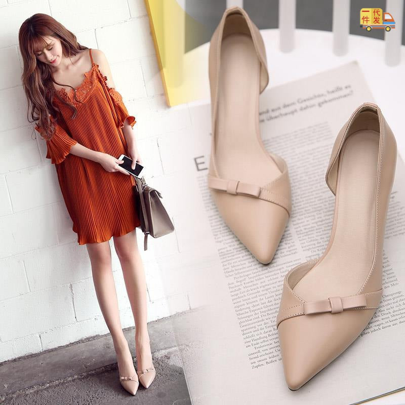 Women's Stiletto Medium Heel Pointed Toe Shoes