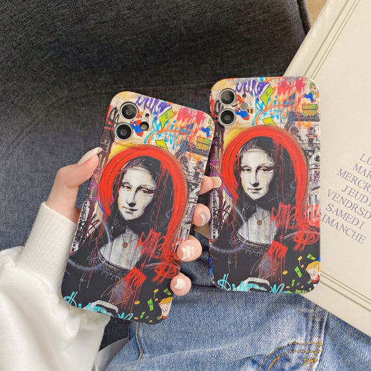 Mona Lisa Mobile Phone Case Shatterproof IMD Soft Shell