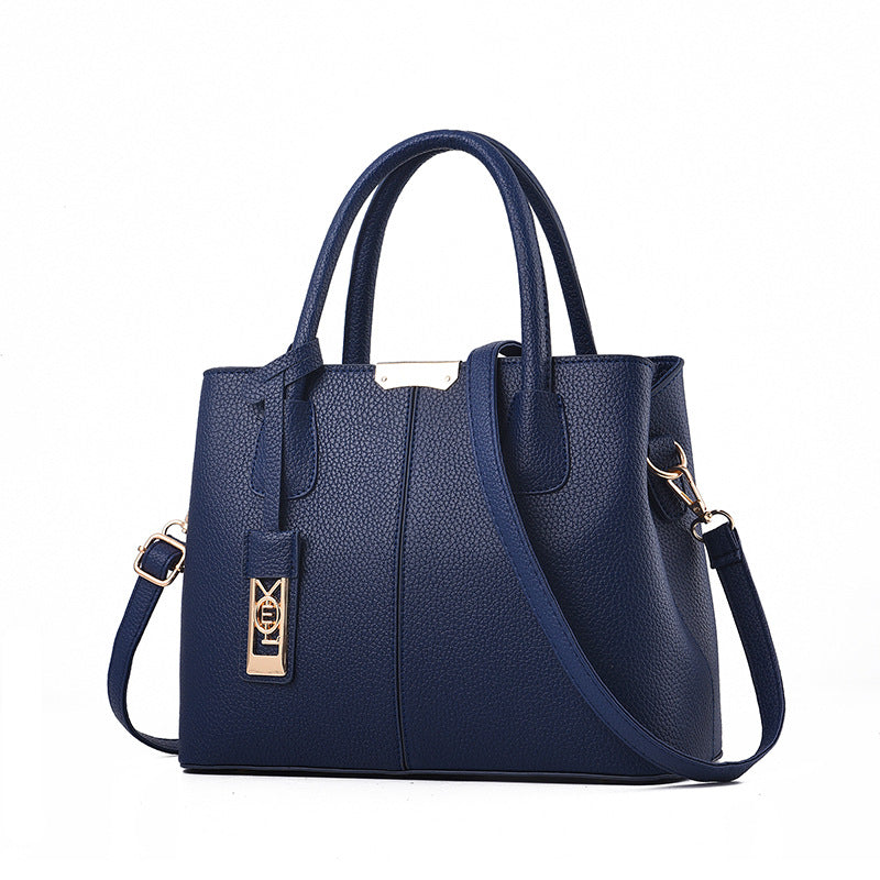 Handbag Middle-Aged Mother Bag Fashion Big Bag Shoulder Bag Messenger Bag Ladies All-Match Bag