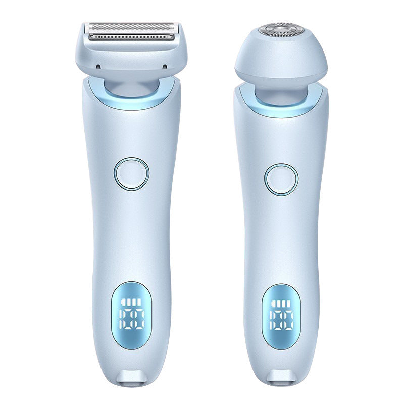 2 In 1 Hair Removal Epilator USB perfect skin Rechargeable Trimmer Women Body Razor Face Leg Armpit Bikini  Shaver Hair Remover