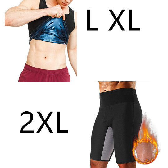 Men's And Women's Corsets Burst Sweat Suits To Burn Fat