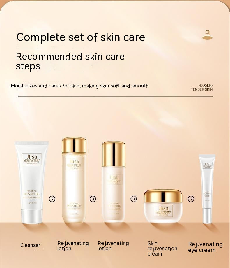 Go  Light Luxury Five-piece Set For Skin Rejuvenation Due To Retinol centella asiática