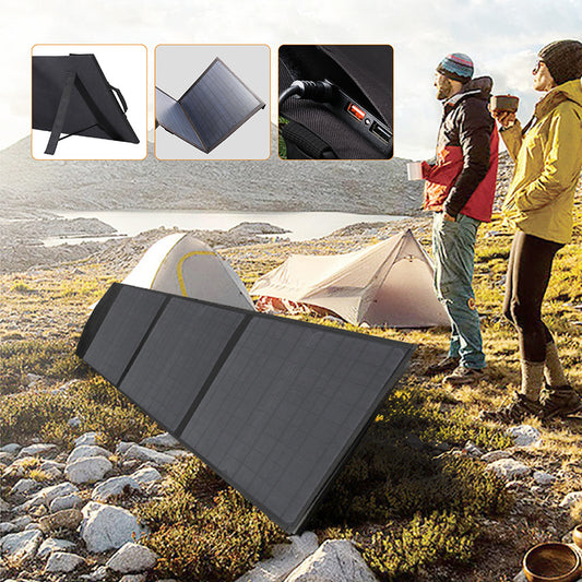 Go appliance central USB Solar Panel 60 W, Portable Solar Panels 60 W Waterproof Wear Resistance Effective for Mountaineering for Camping