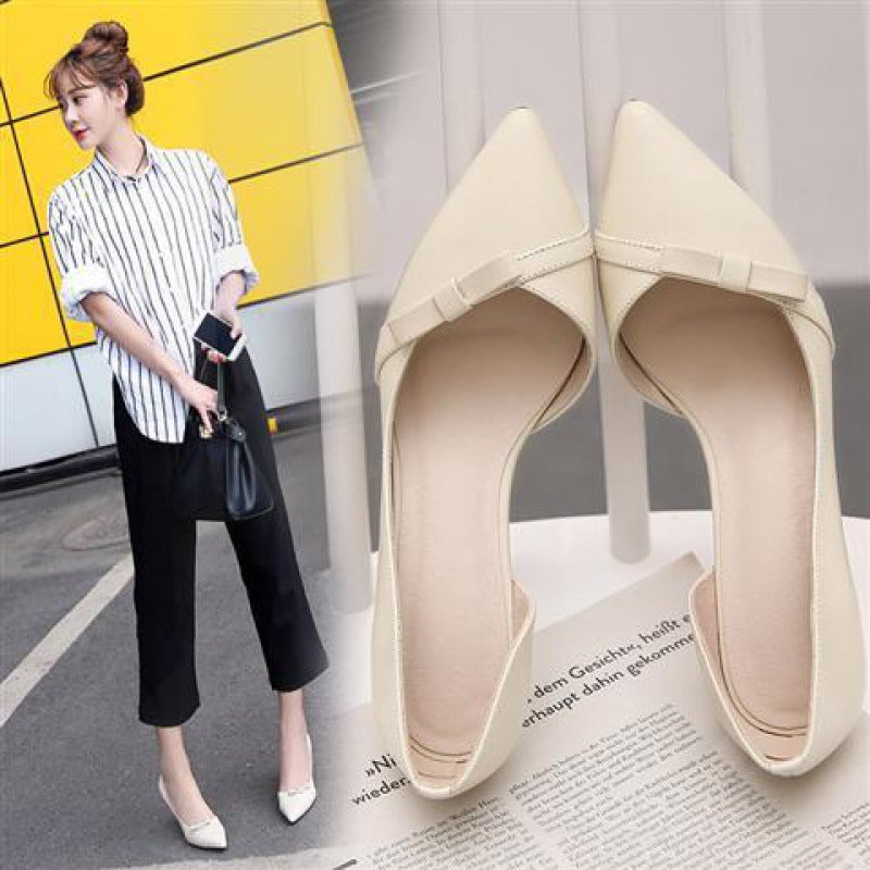 Women's Stiletto Medium Heel Pointed Toe Shoes