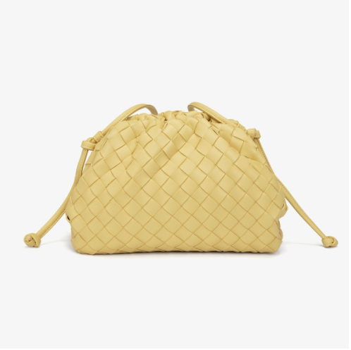 Sweet And Stylish One Shoulder Crossbody Clutch I’m not the mini pouch bottega