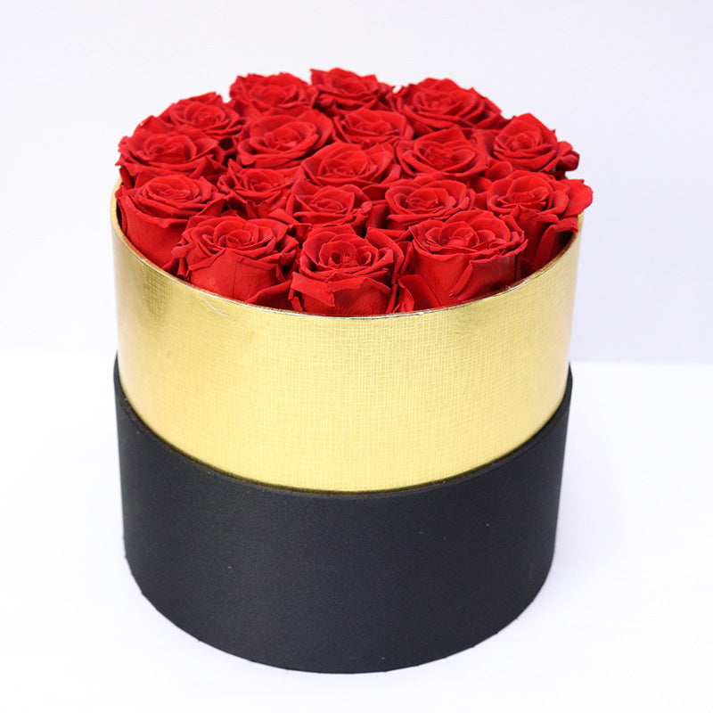 Eternal arrangements Flower Hug Bucket 18 Roses Box Valentine's Day Gift any event