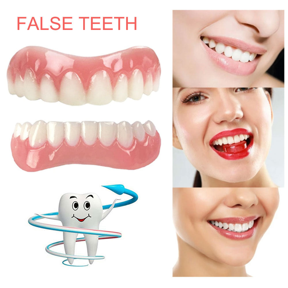 Denture Stick Silicone Artificial Teeth Braces