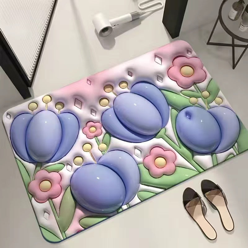 Bathroom Bathroom Diatom Mud Floor Mat