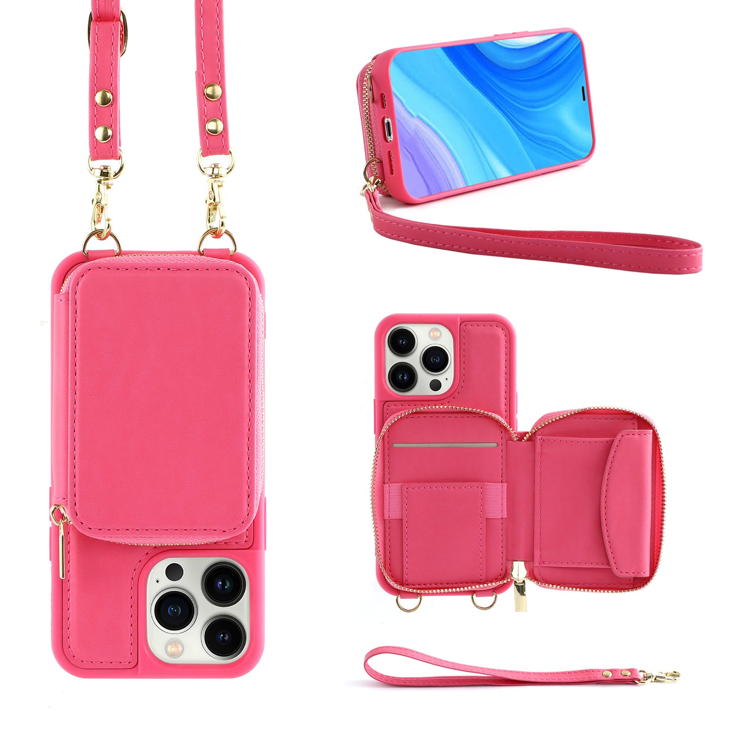 Multifunctional Card Holder  case For iPhone Rfid